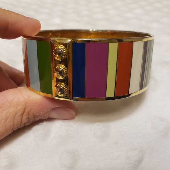 Coach multi colored bangle bracelet - Picture 3 of 3